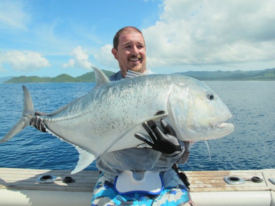 Excellent fishing in Kadavu, Fiji Islands 